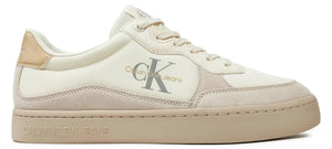 CALVIN KLEIN Classic Cupsole Low Mix Mtl - Footcourt Egypt