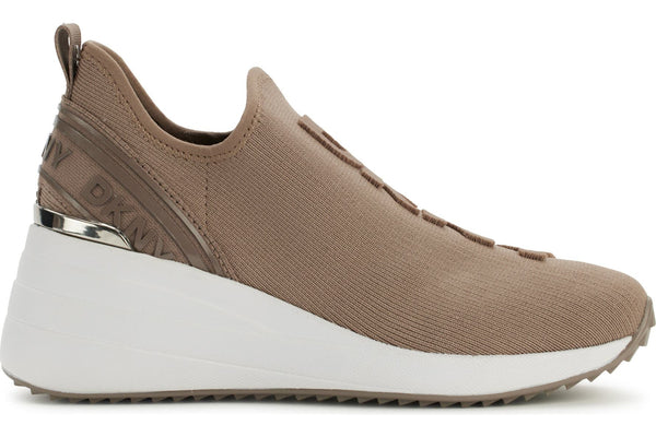 DKNY Keeva Wedge Knit Sneaker - Footcourt Egypt