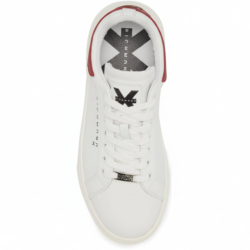 John Richmond 20007CP Men's Leather Sneakers WTRD - Footcourt Egypt