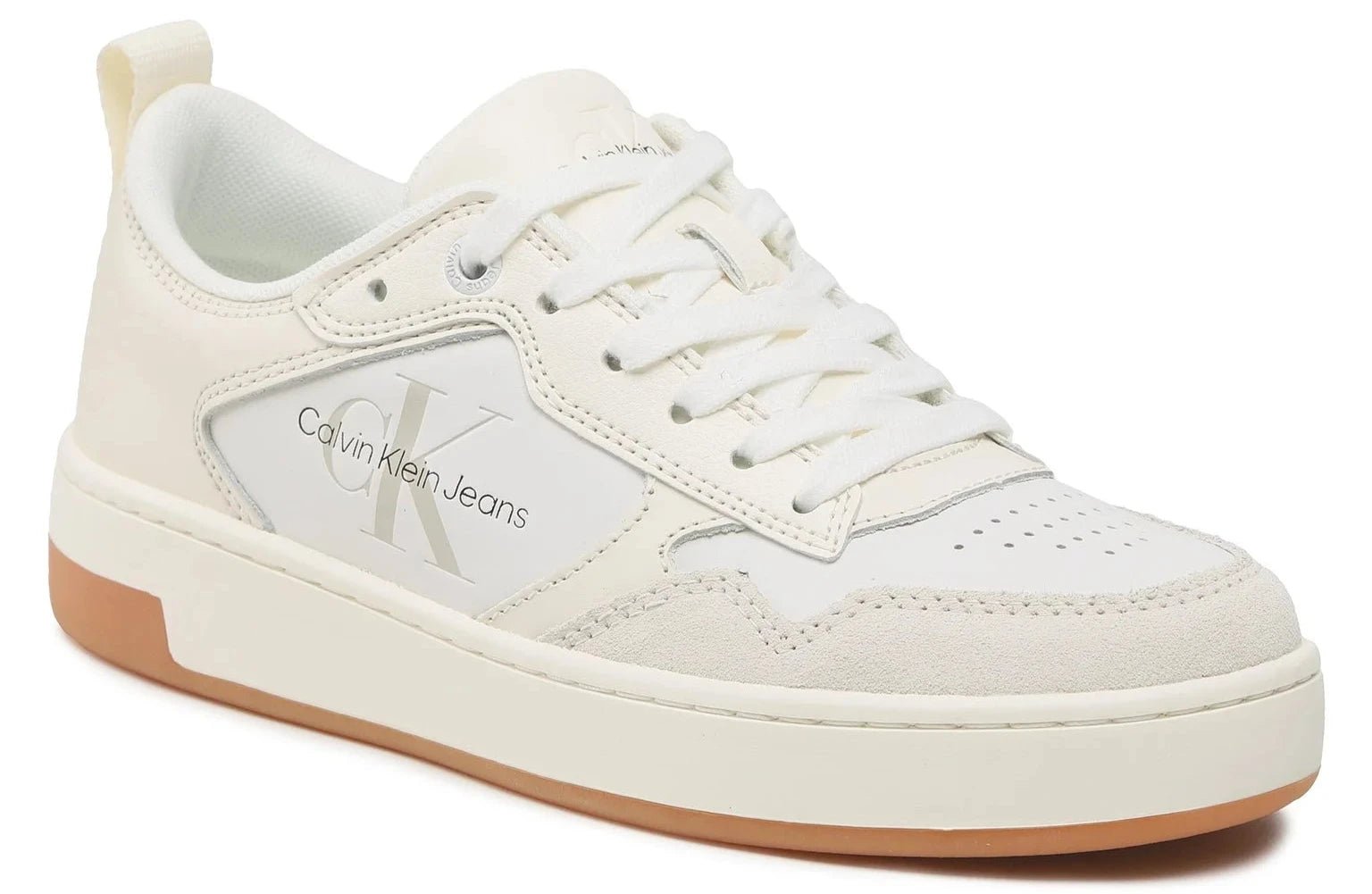 CALVIN KLEIN Basket Cupsole Low Lth - Footcourt Egypt