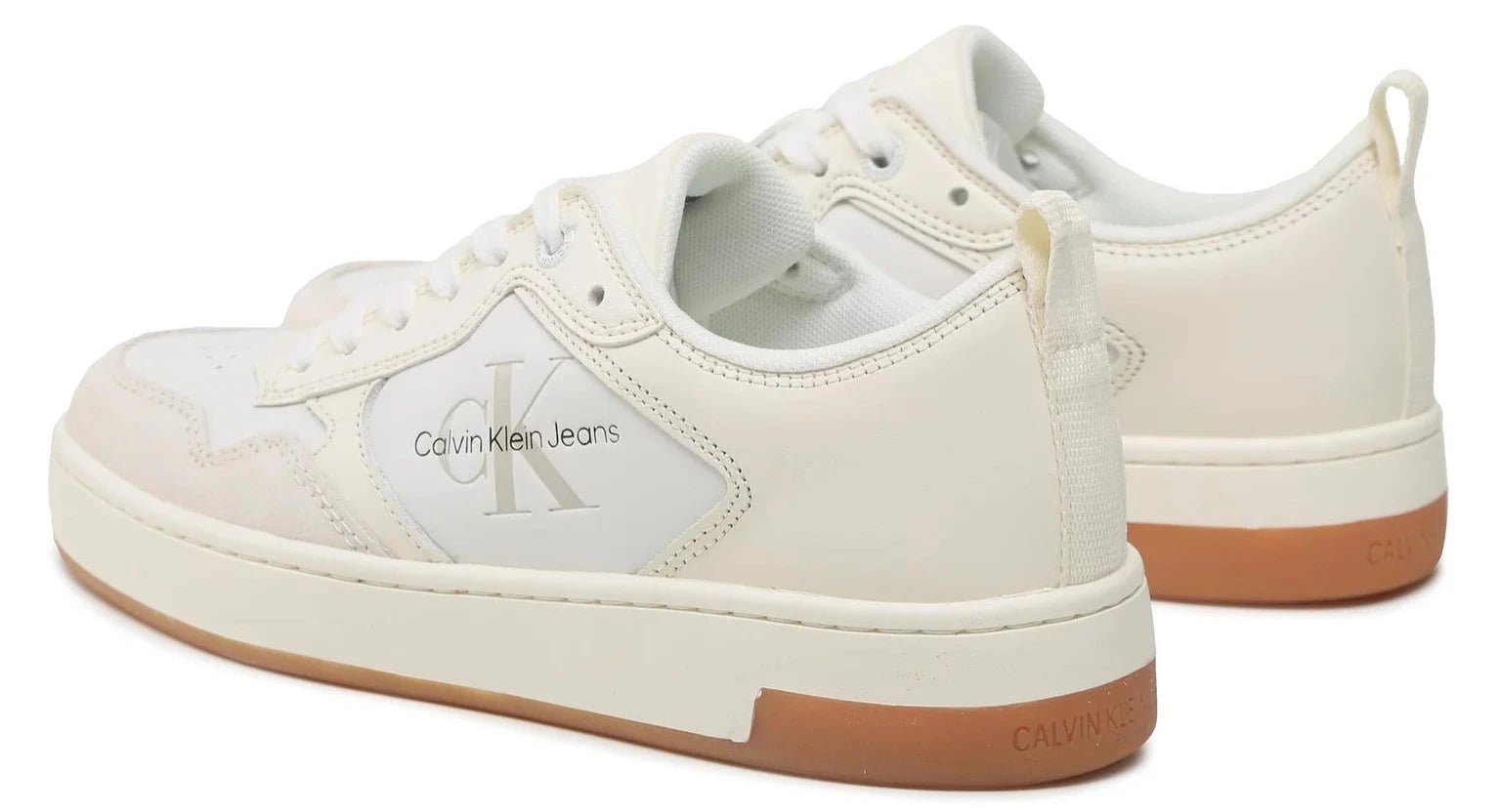 CALVIN KLEIN Basket Cupsole Low Lth - Footcourt Egypt