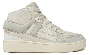 CALVIN KLEIN Basket Cupsole Mid Lth Ml Fad - Footcourt Egypt