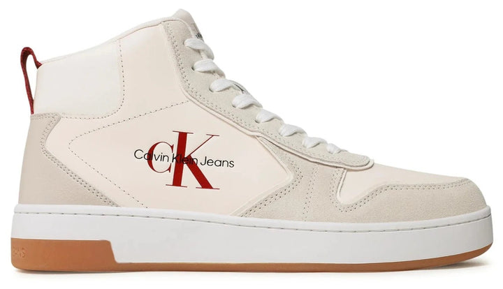 CALVIN KLEIN Basket Cupsole Sneakers Irreg Lines - Footcourt Egypt
