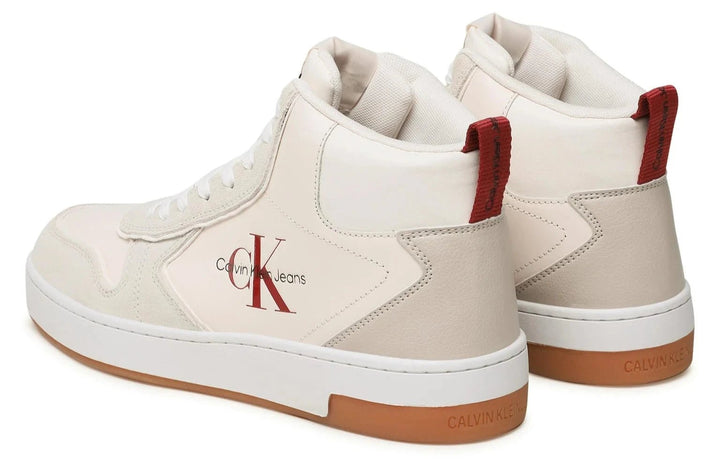 CALVIN KLEIN Basket Cupsole Sneakers Irreg Lines - Footcourt Egypt