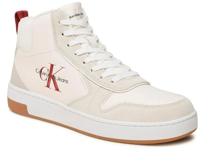 CALVIN KLEIN Basket Cupsole Sneakers Irreg Lines - Footcourt Egypt