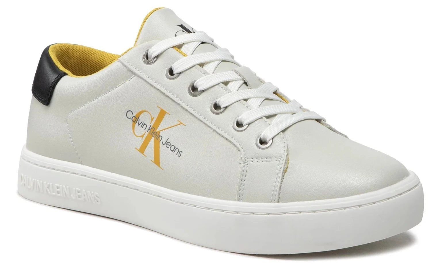 CALVIN KLEIN Classic Cupsole Laceup Low Lth - Footcourt Egypt