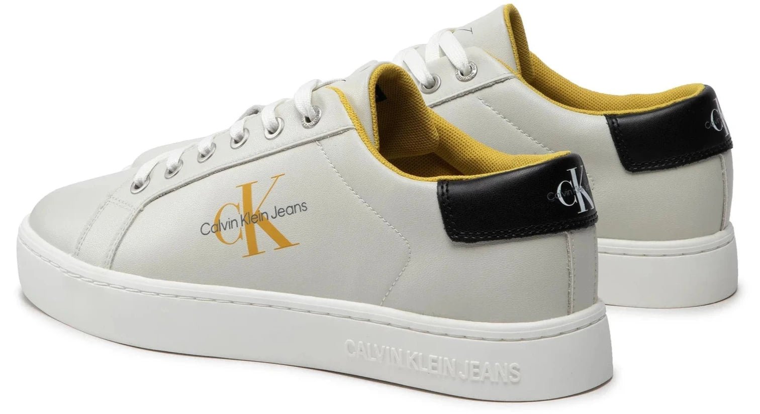 CALVIN KLEIN Classic Cupsole Laceup Low Lth - Footcourt Egypt