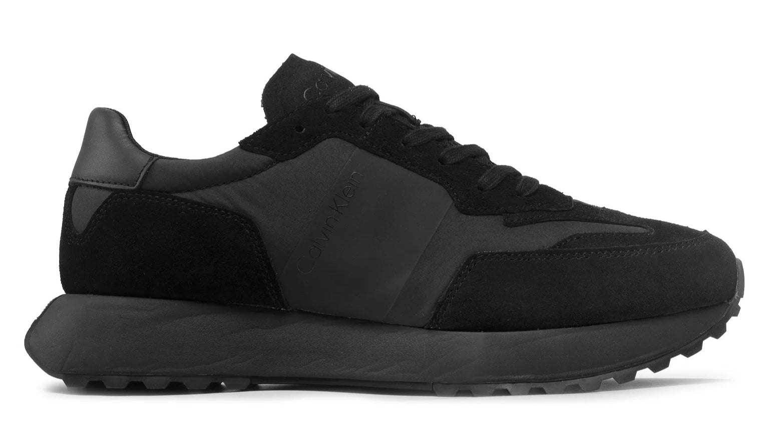 Calvin Klein Low Top Lace Up Mix Sneakers - Footcourt Egypt