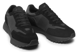 Calvin Klein Low Top Lace Up Mix Sneakers - Footcourt Egypt
