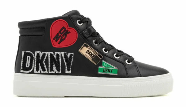 DKNY Coreen City Signs Lace Up Sneakers B - Footcourt Egypt