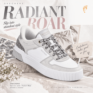 SKECHERS Slip-ins: Jade - Radiant Roar Wsl - Footcourt Egypt