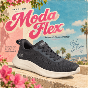 SKECHERS Bobs Moda Flex Women's Shoes DKNV — Footcourt