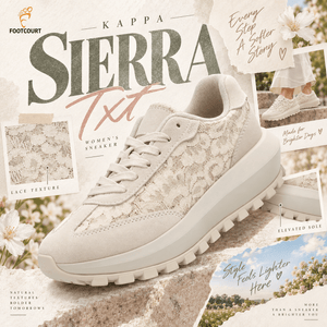Kappa Sierra Txt Sneakers - Footcourt Egypt