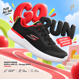 SKECHERS GOrun 400 V2 - Omega BKRD - Footcourt Egypt