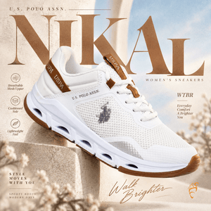 U.S POLO Assn NIKAL Sneakers Women WTBR - Footcourt Egypt
