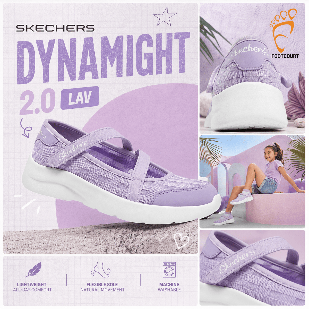 SKECHERS Dynamight 2.0 LAV - Footcourt Egypt
