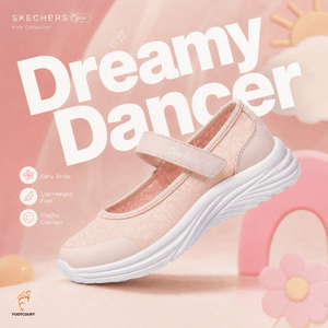 SKECHERS Dreamy Dancer PNK - Footcourt Egypt