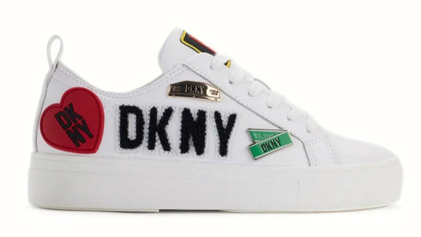 DKNY Coreen City Signs Lace Up Sneakers - Footcourt Egypt