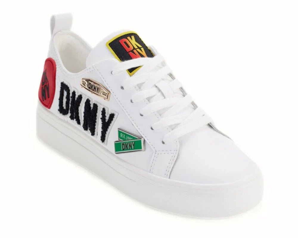 DKNY Coreen City Signs Lace Up Sneakers - Footcourt Egypt