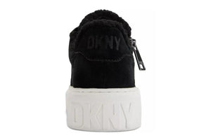 DKNY Matti fleece Lace Up Sneakers - Footcourt Egypt