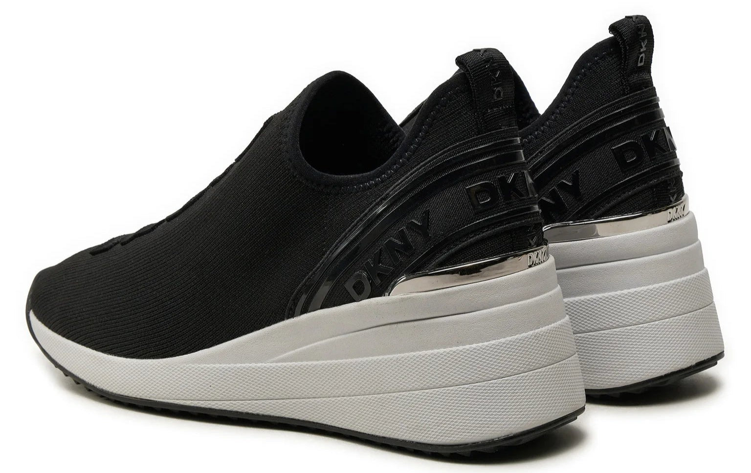 DKNY Keeva Wedge Knit Sneaker - Footcourt Egypt