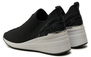 DKNY Keeva Wedge Knit Sneaker - Footcourt Egypt