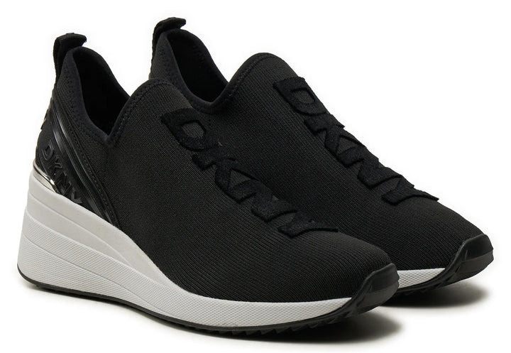 DKNY Keeva Wedge Knit Sneaker - Footcourt Egypt