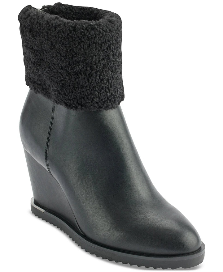 DKNY Women's Powell Wedge Booties - Footcourt Egypt
