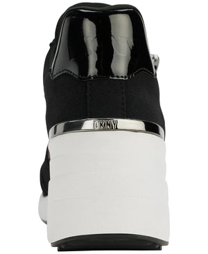 DKNY Women's Kalina Lace - Up Wedge Sneakers - Footcourt Egypt