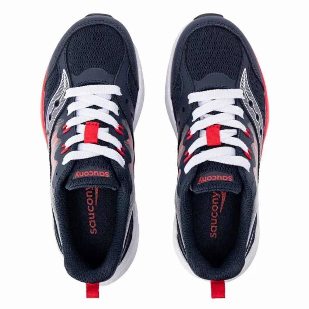 SAUCONY Big Kid's Endorphin KDZ Sneaker NVRD - Footcourt Egypt