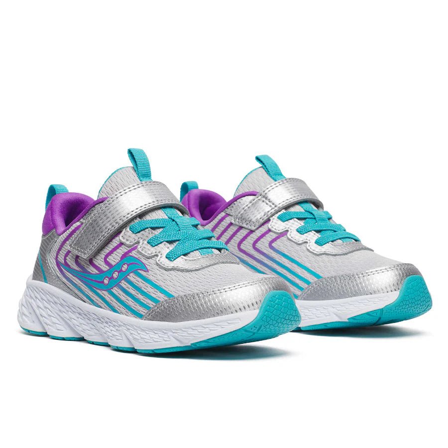SAUCONY Big Kid's Wind 3.0 A/C Sneaker TRQ - Footcourt Egypt