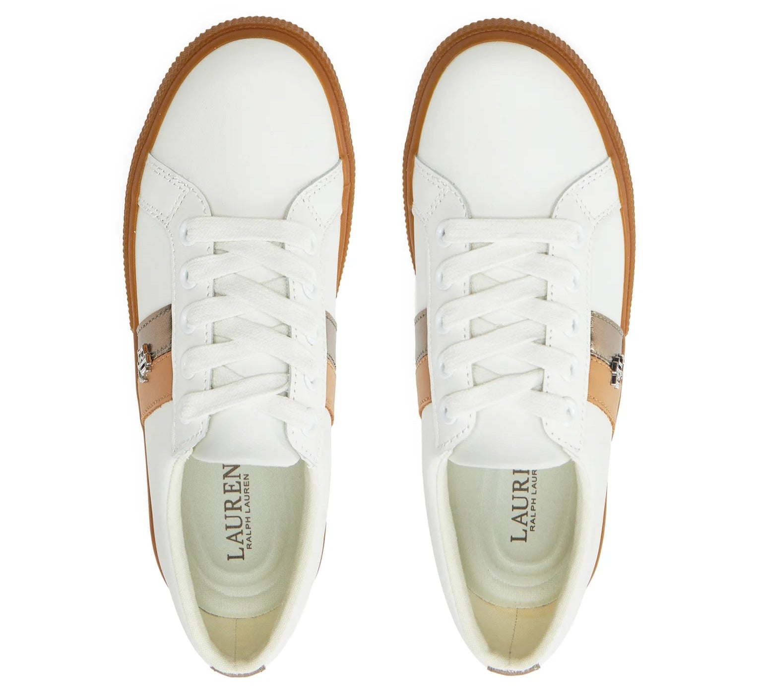 RALPH LAUREN Janson B Leather Sneakers - Footcourt Egypt