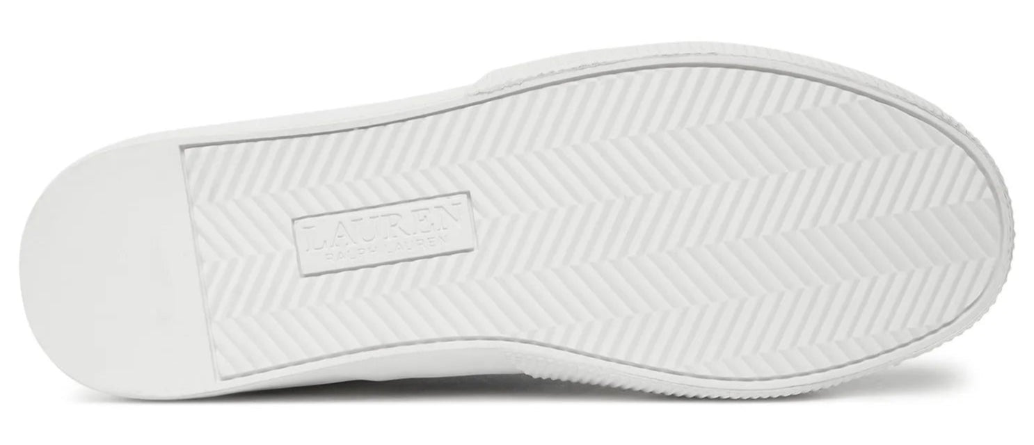 RALPH LAUREN Janson Leather Sneakers - Footcourt Egypt