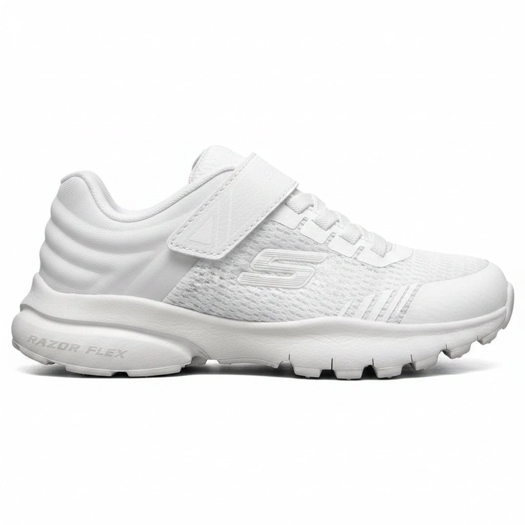 SKECHERS Razor Flex WHT - Footcourt Egypt
