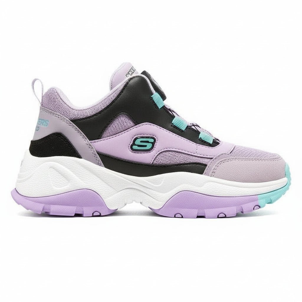 SKECHERS Kids' Kozmiks 1.0 Edgy Stride PRBK - Footcourt Egypt
