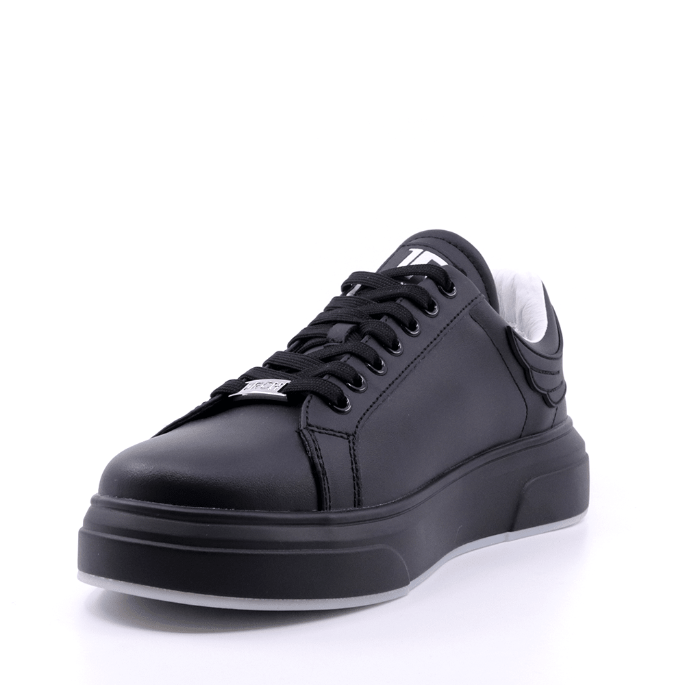 John Richmond 18037CP Women's Leather Sneakers BBK - Footcourt Egypt