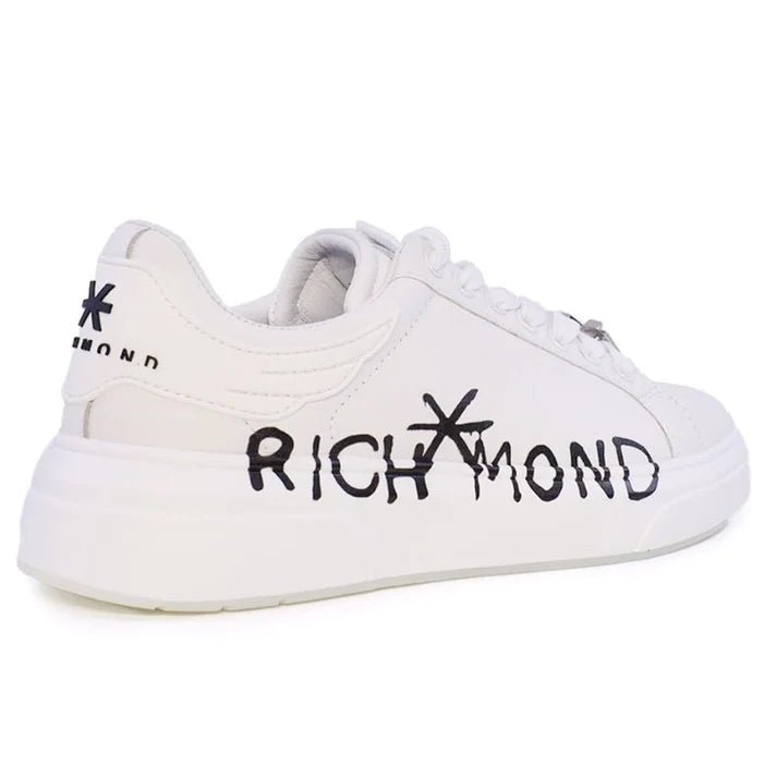 John Richmond Men's Leather shoes 25314CP WHT - Footcourt Egypt