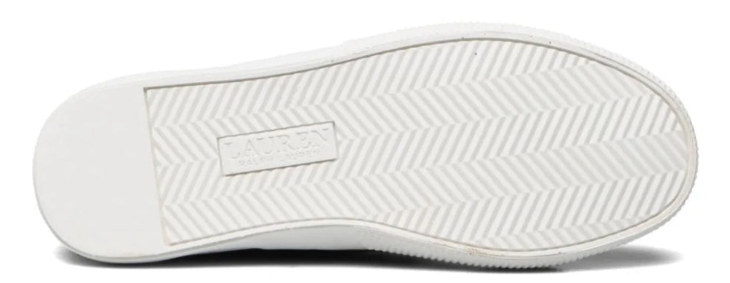 Ralph Lauren Janson Action Leather Sneaker Women - Footcourt Egypt
