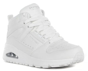 SKECHERS UNO - High - top trainers - WHITE - Footcourt Egypt