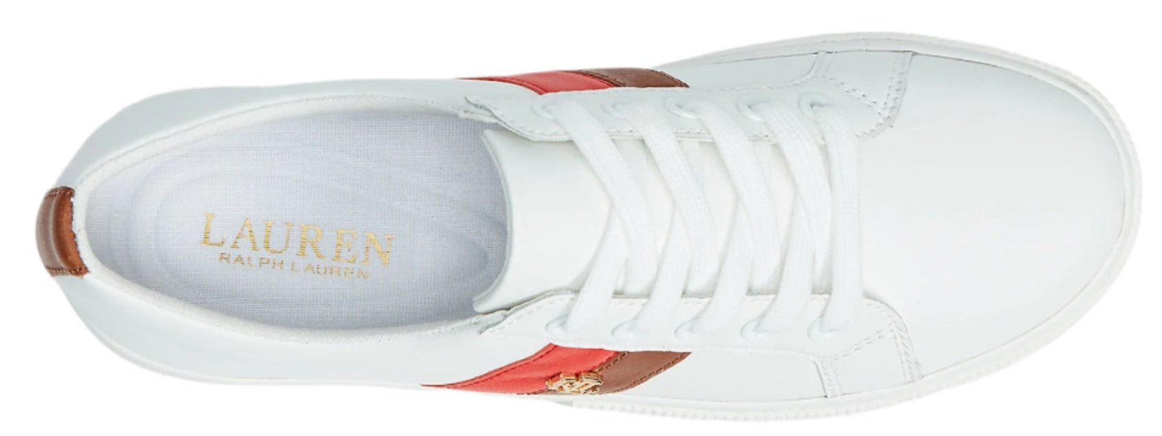 Ralph Lauren Janson II Action Leather Trainer - Footcourt Egypt