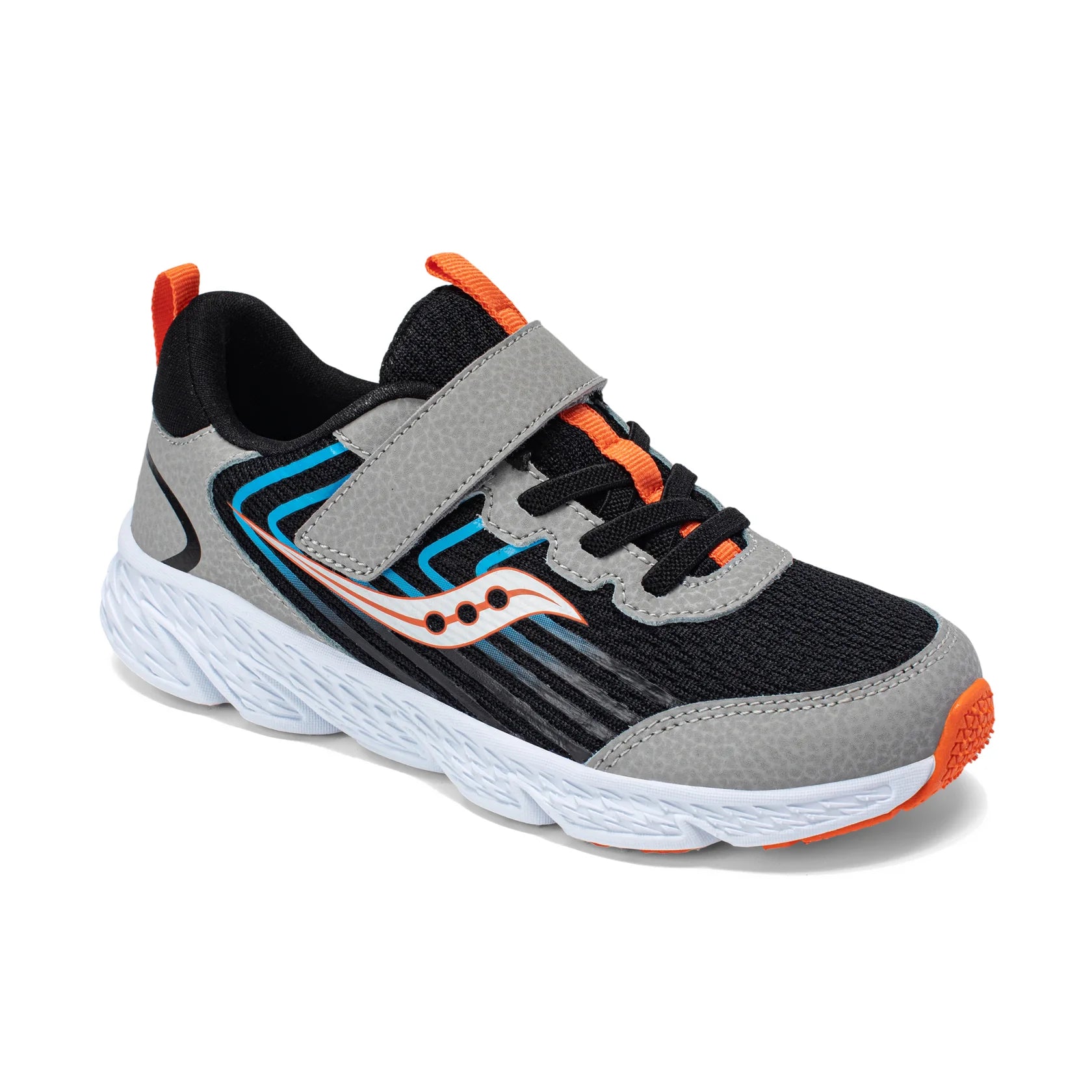 SAUCONY Wind 3.0 A/C Sneaker BKGY - Footcourt Egypt