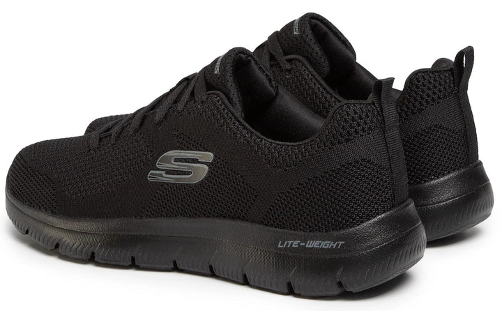 SKECHERS lite weight black sneakers - Footcourt Egypt