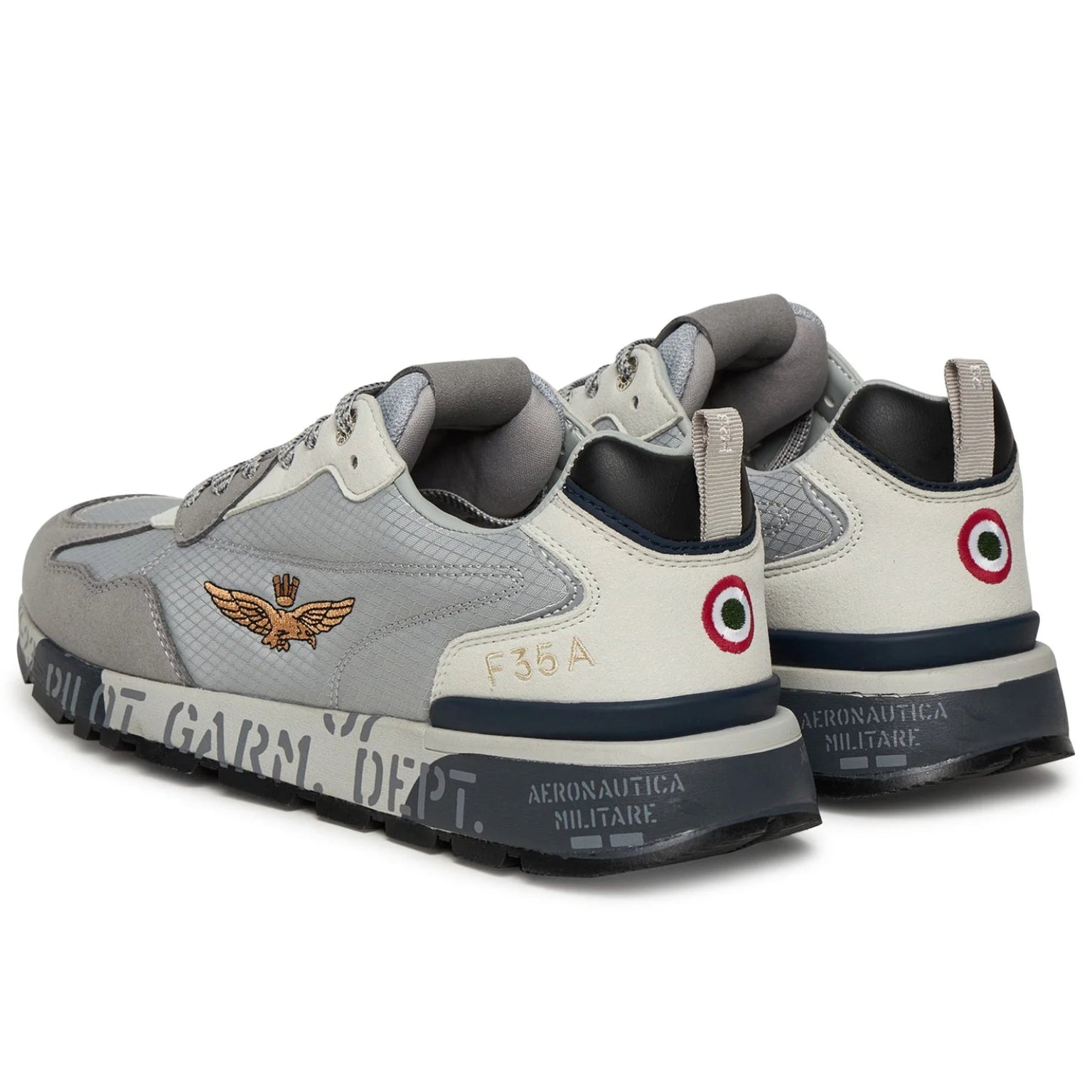 AERONAUTICA Militare F35A Men's sneakers GREY - Footcourt Egypt