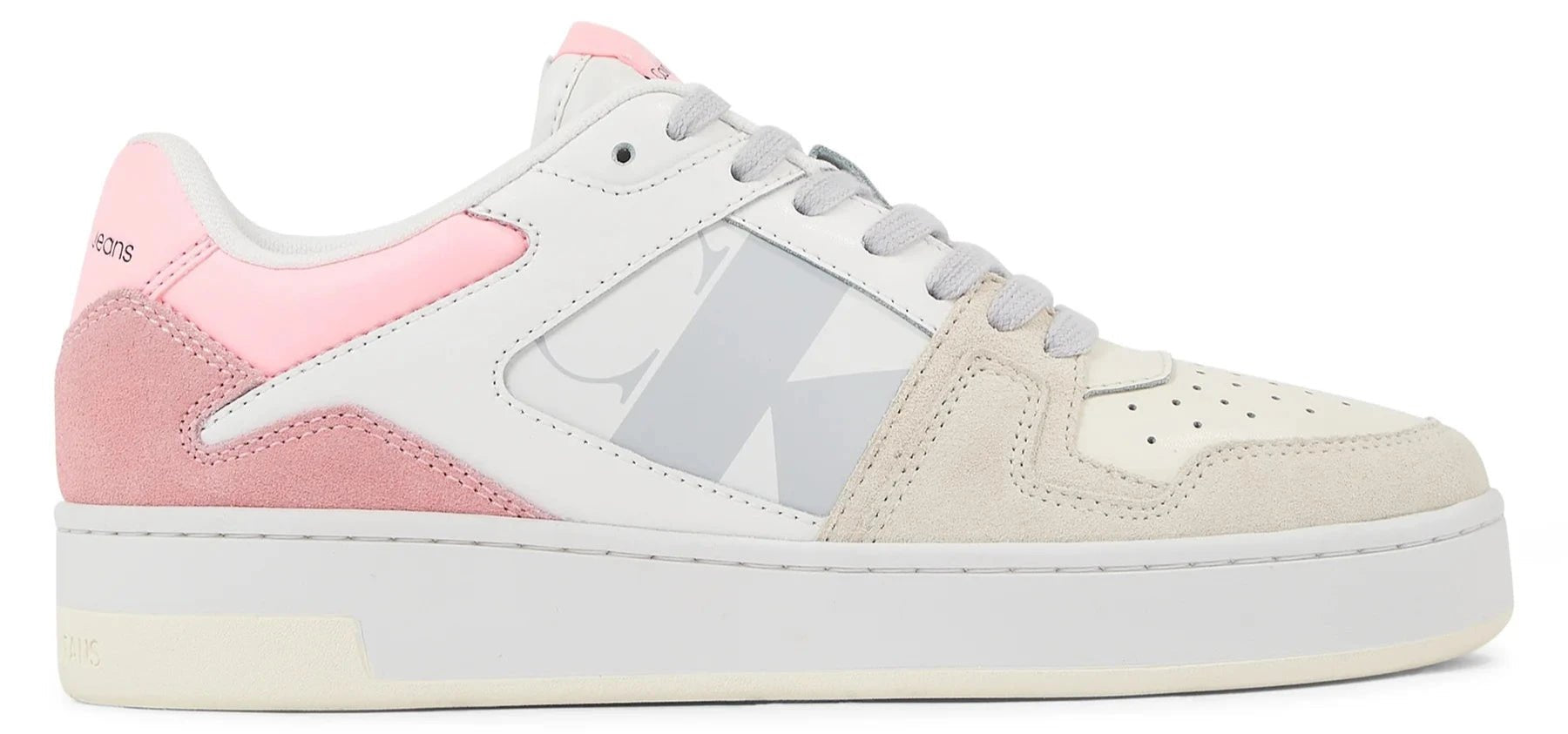 CALVIN KLEIN Basket Cupsole Low Lace Mod Vint Sneakers - Footcourt Egypt