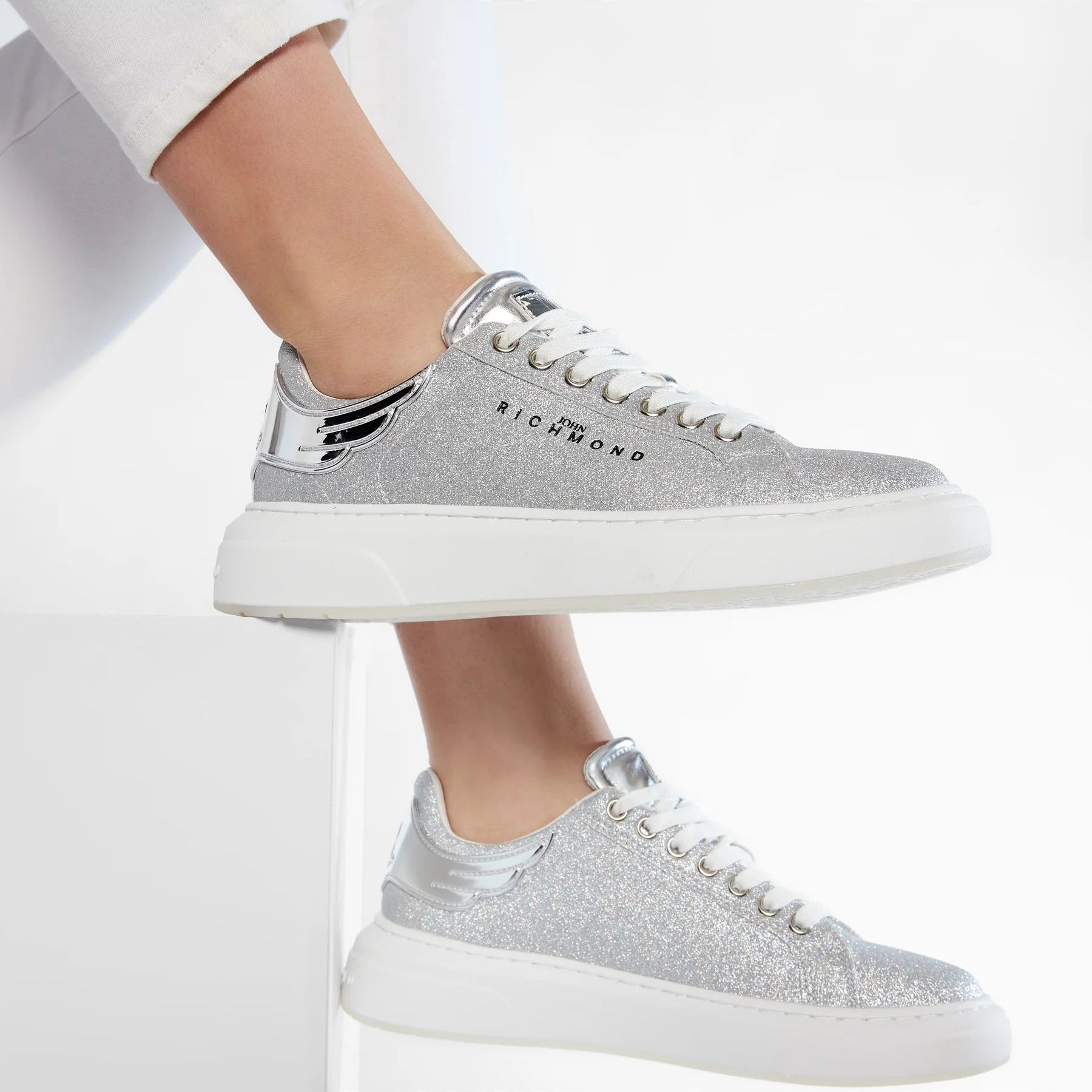 John Richmond Women's 10215CP SIL - Footcourt Egypt