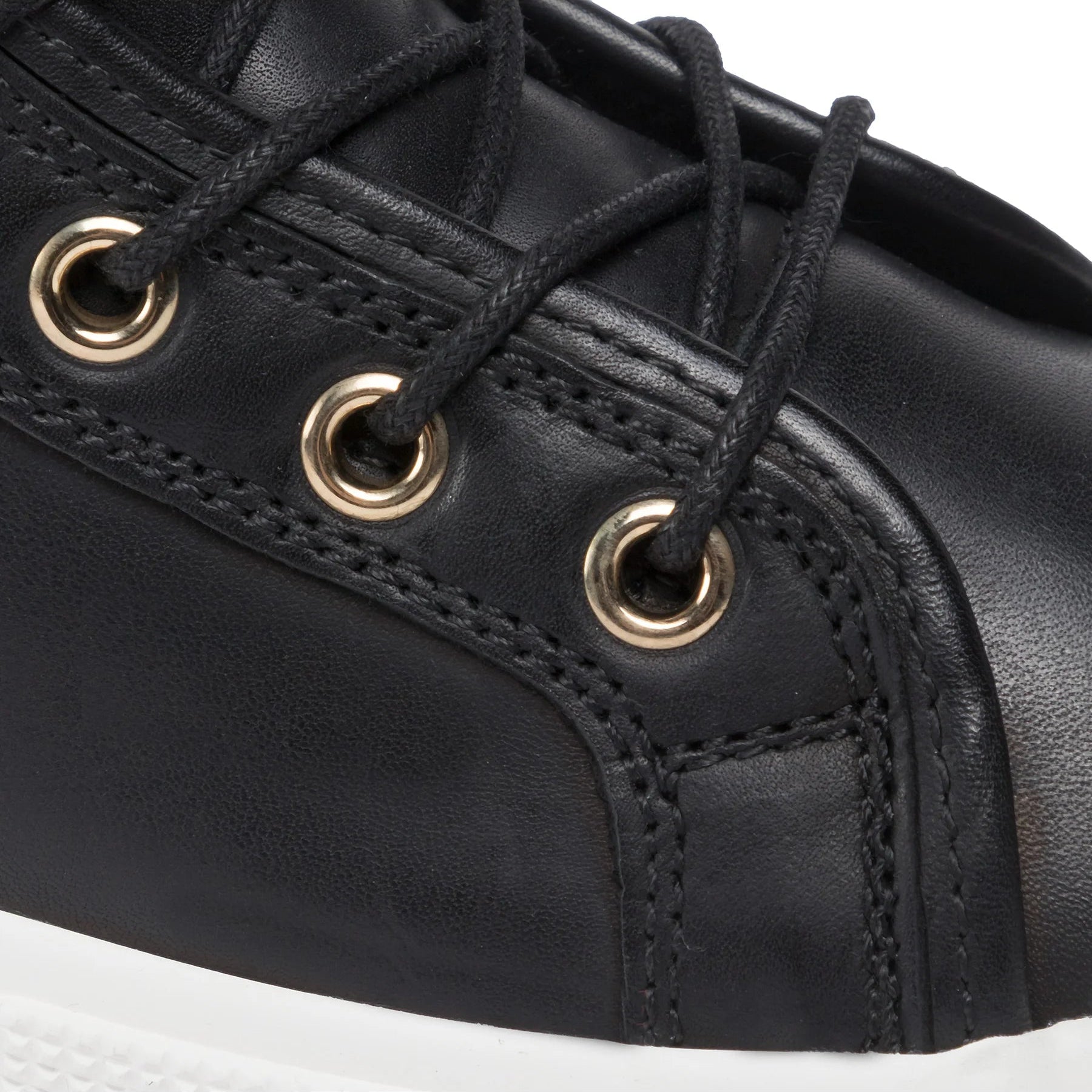 RALPH LAUREN Jinger Leather High Top - Footcourt Egypt