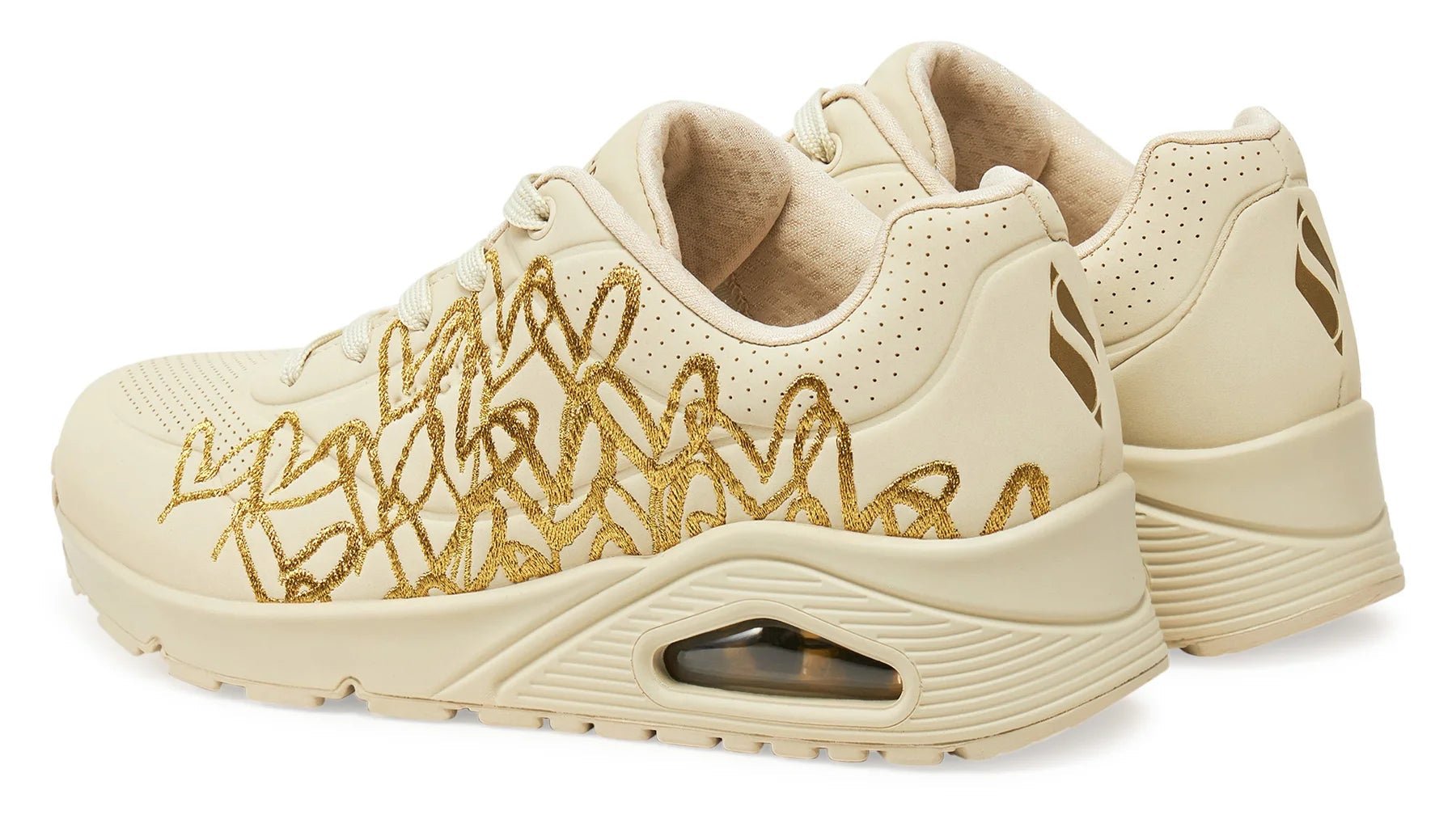 Skechers JGoldcrown: Uno - Golden Heart - Footcourt Egypt