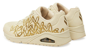 Skechers JGoldcrown: Uno - Golden Heart - Footcourt Egypt
