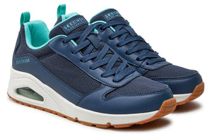 SKECHERS Sneakers Uno Inside Matters Dark Blue - Footcourt Egypt