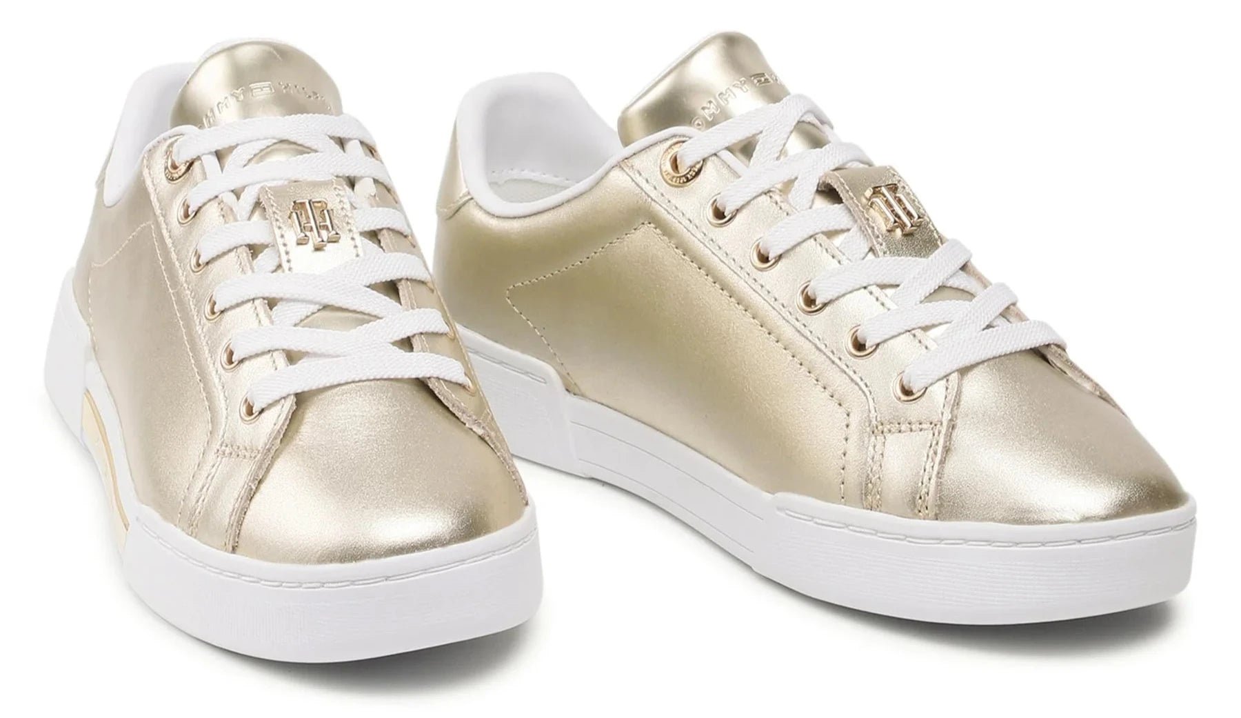 TOMMY HILFIGER Metallic Elevated Sneaker - Footcourt Egypt